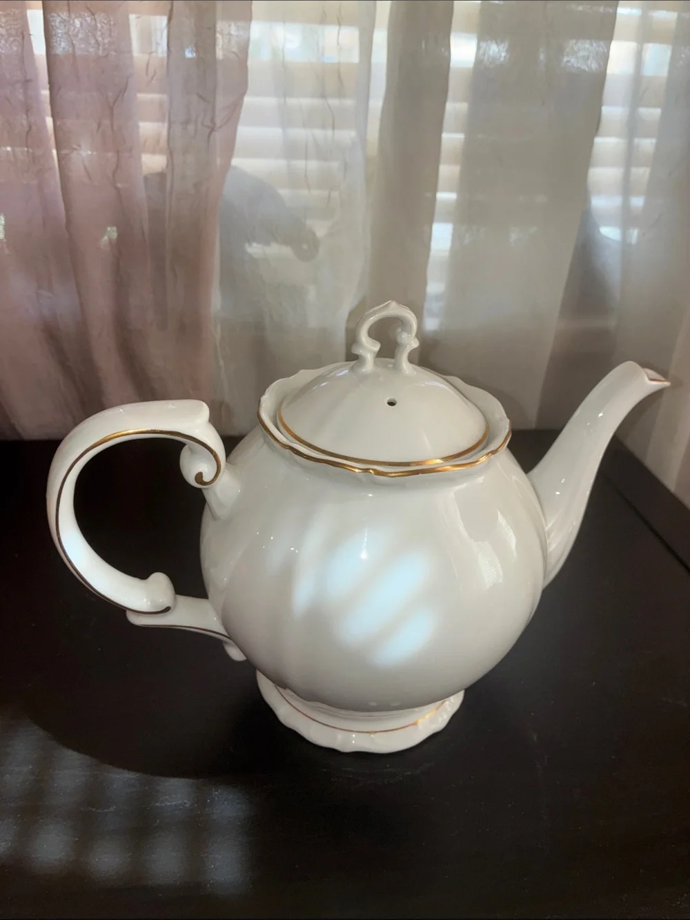 Vintage HOLLY HOBBIE PORCELAIN Tea Kettle RARE!
